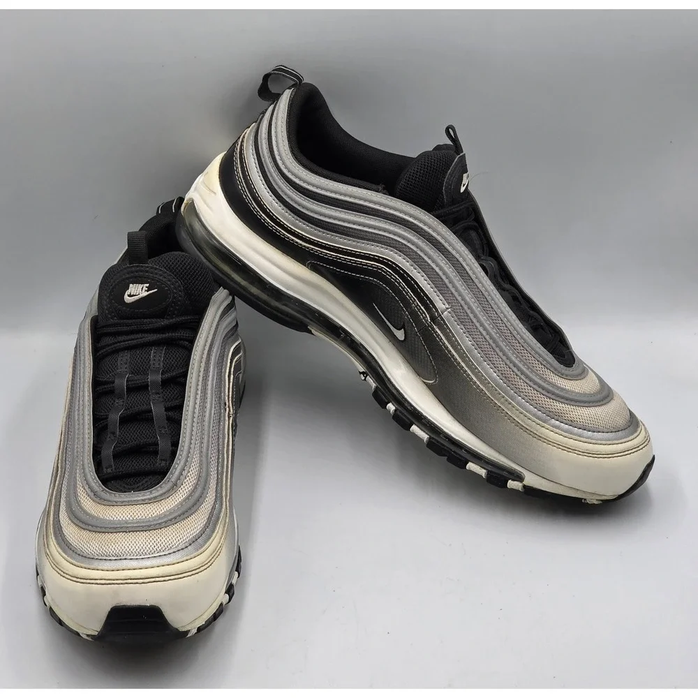 Nike Air Max 97 Gradient Fade Reflective Silver 921826-016 Men's Size 13